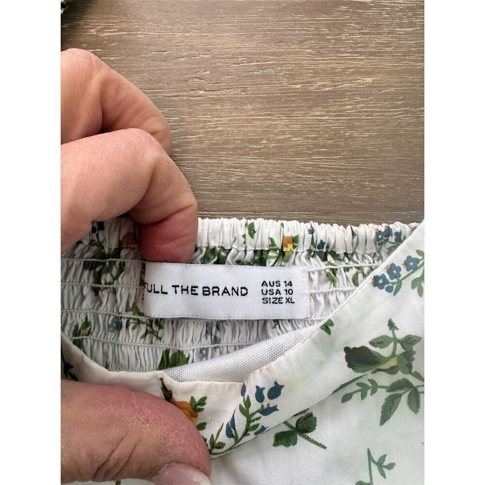 FAITHFULL THE BRAND Women's Floral Crop Top Size 10 Multicolor - Picture 8 of 13